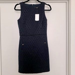 Navy Blue Shift Dress